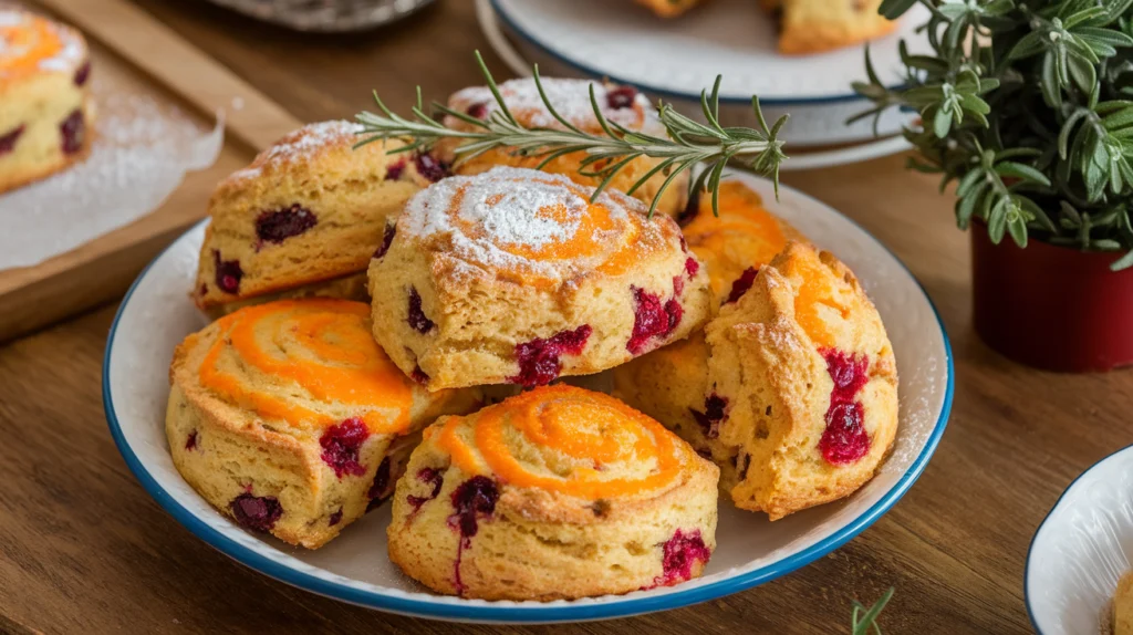 Cranberry Orange Scones