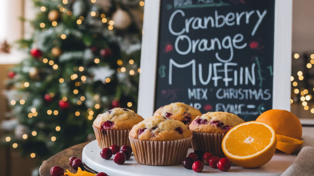 Cranberry Orange Muffins