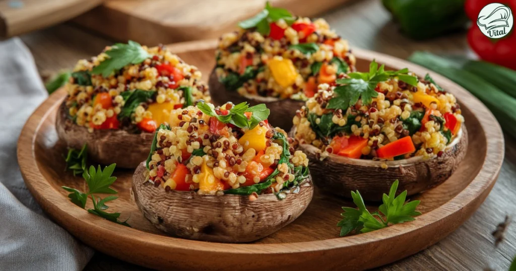 stuffed mushrooms