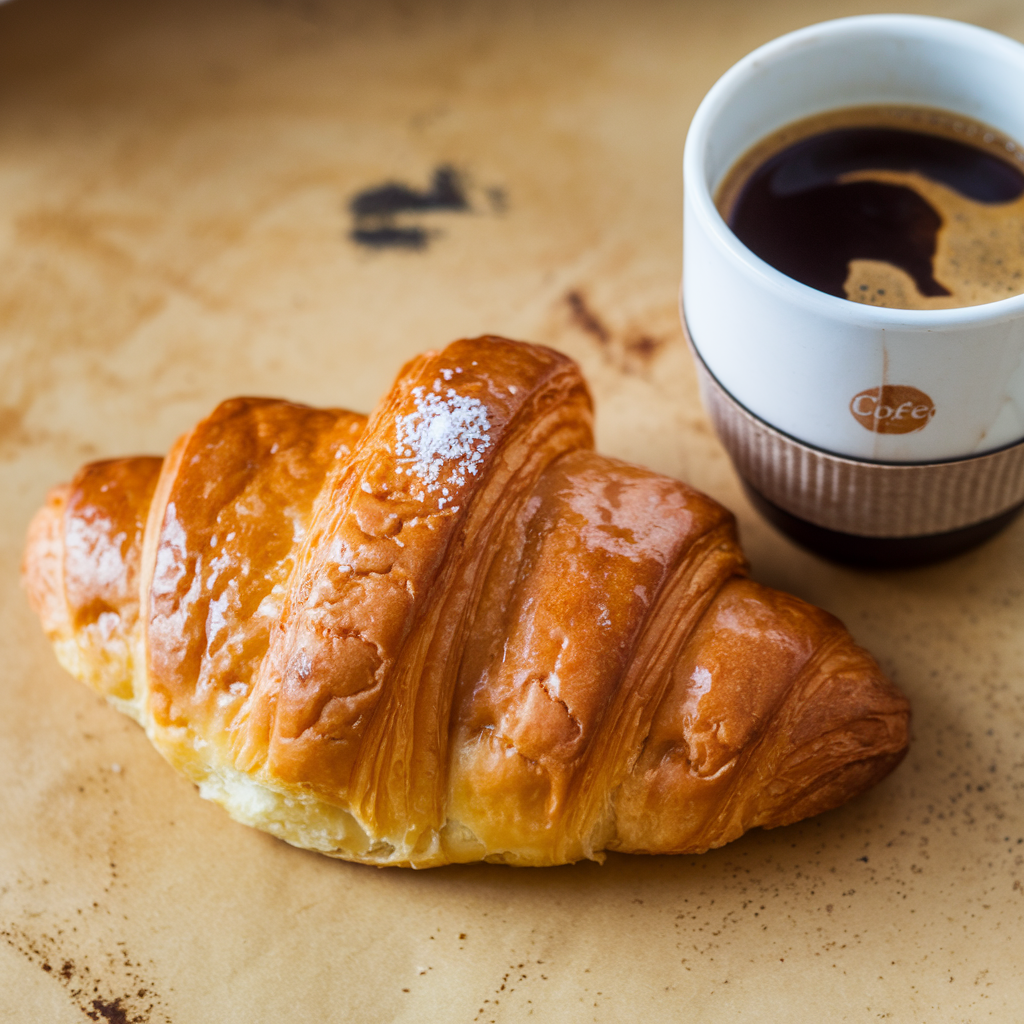Gipfeli Recipe with coffee