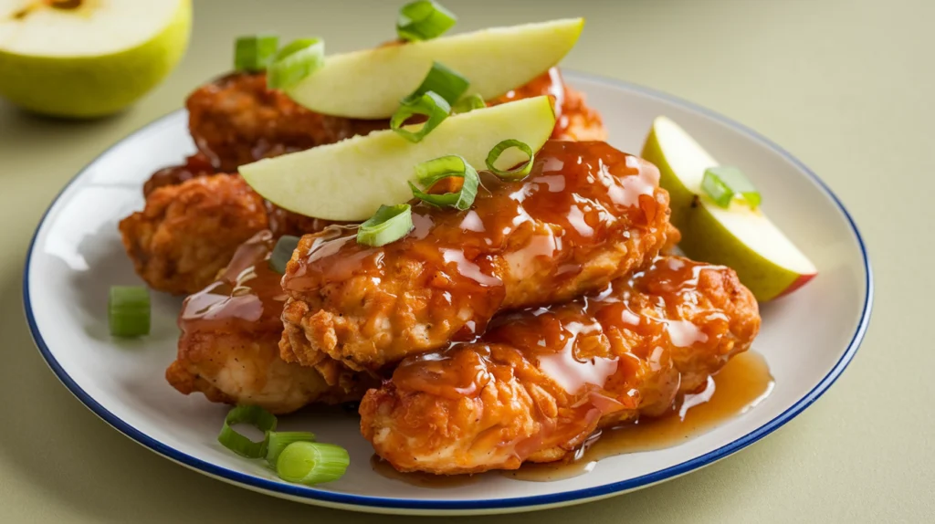 Apple and Honey-Glazed Chicken Tenders