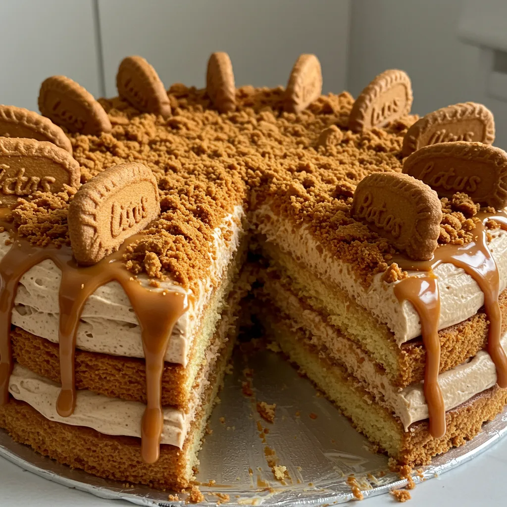 Biscoff Cake Recipe