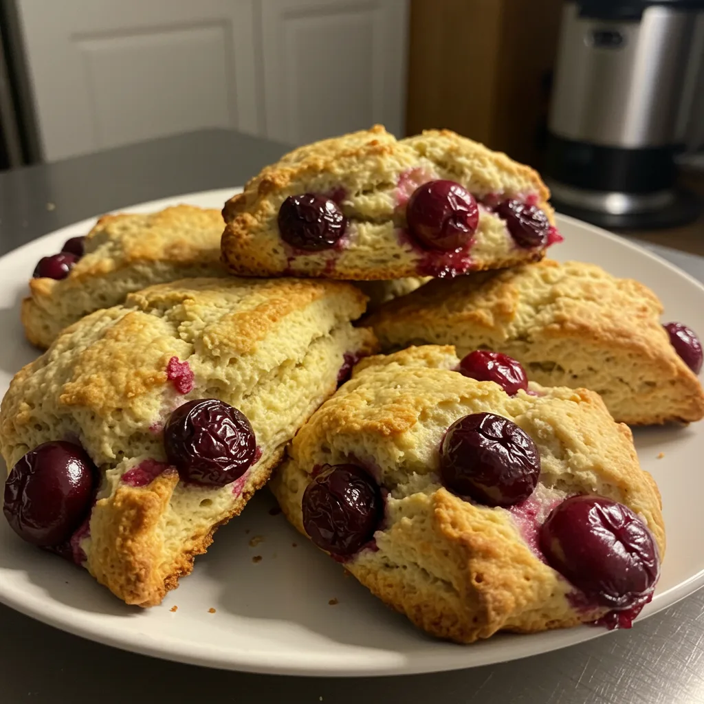 Cherry Scones
