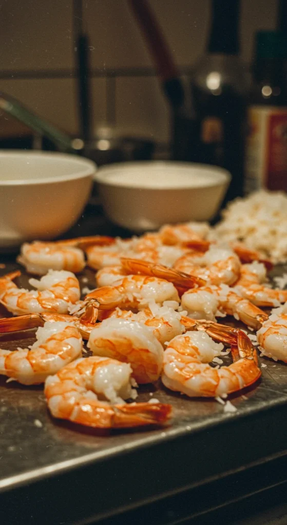 Ingredients for Creamy Coconut Shrimp