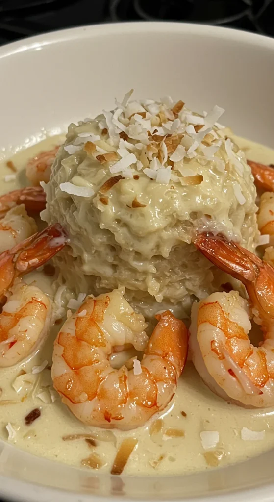 Ingredients for Creamy Coconut Shrimp