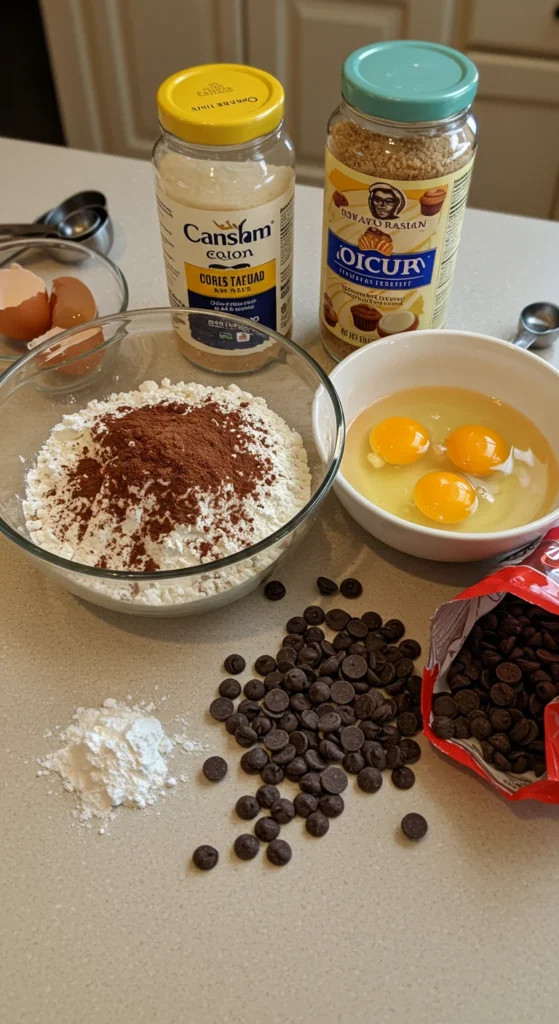 Ingredients You'll Need for Perfect Chocolate Chip Cupcakes