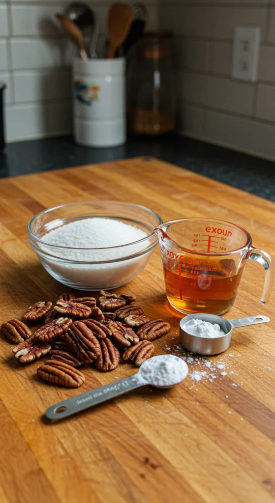 The Perfect 5-Ingredient Pecan Brittle Shopping List