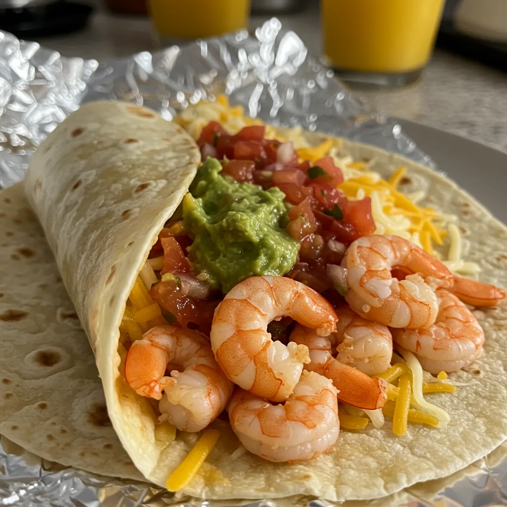 Shrimp Burrito