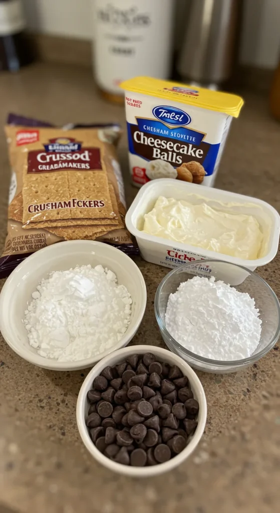 Ingredients for the Perfect Cheesecake Ball