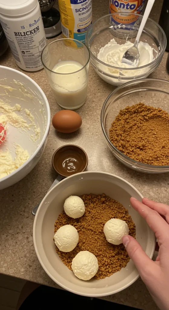 Ingredients for the Perfect Cheesecake Ball