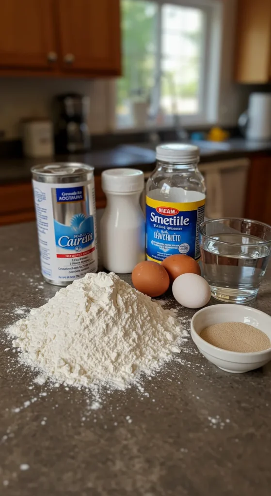 Ingredients for Authentic Cuban Bread