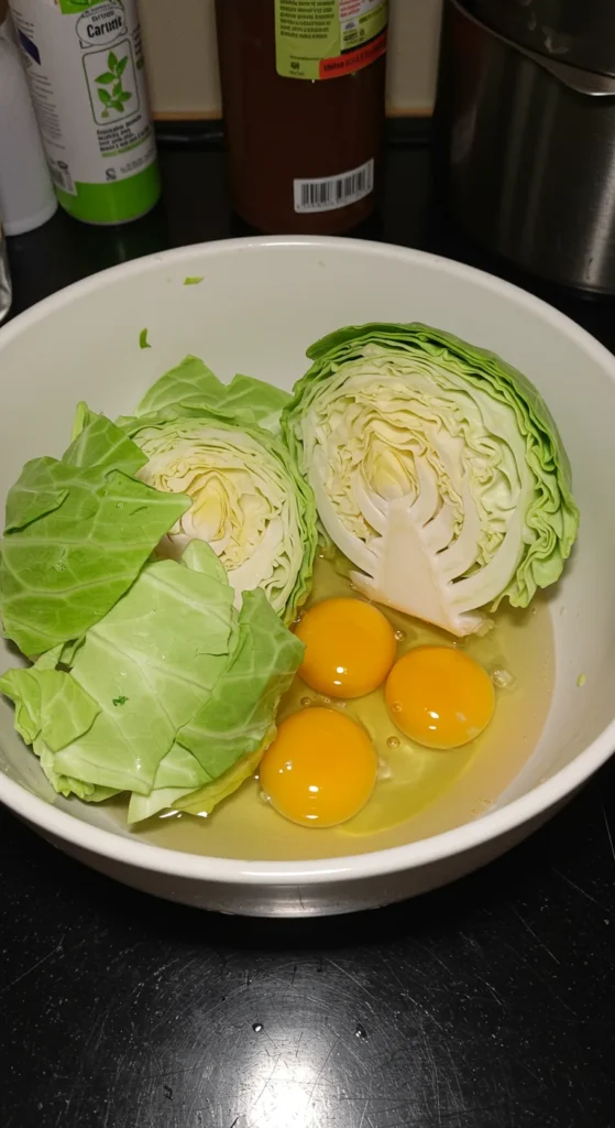 Ingredients for the Perfect Cabbage and Egg Stir-Fry