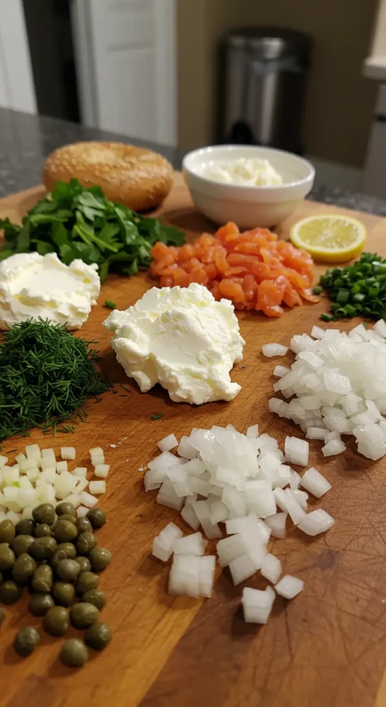 Bagel Dip Ingredients