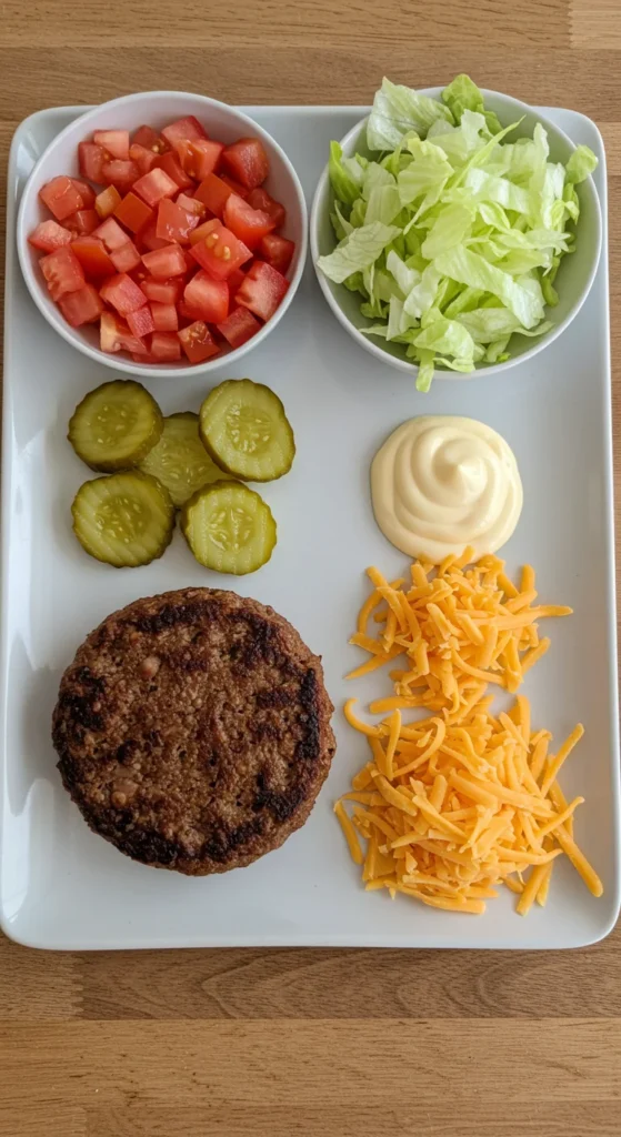 Everything You’ll Need for Your Keto Big Mac Bowl